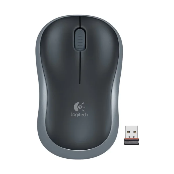 Logitech M185 Wireless Mouse, Gray