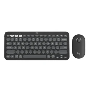 Logitech Pebble 2 Combo Multi-Device Bluetooth Keyboard and Mouse, TONAL GRAPHITE