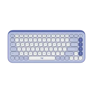 Logitech POP Icon Keys, wireless keyboard with customizable Action Keys, LILAC
