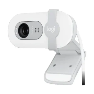 Logitech BRIO 100 Full HD webcam with privacy shutter , 1080p, OFF-WHITE