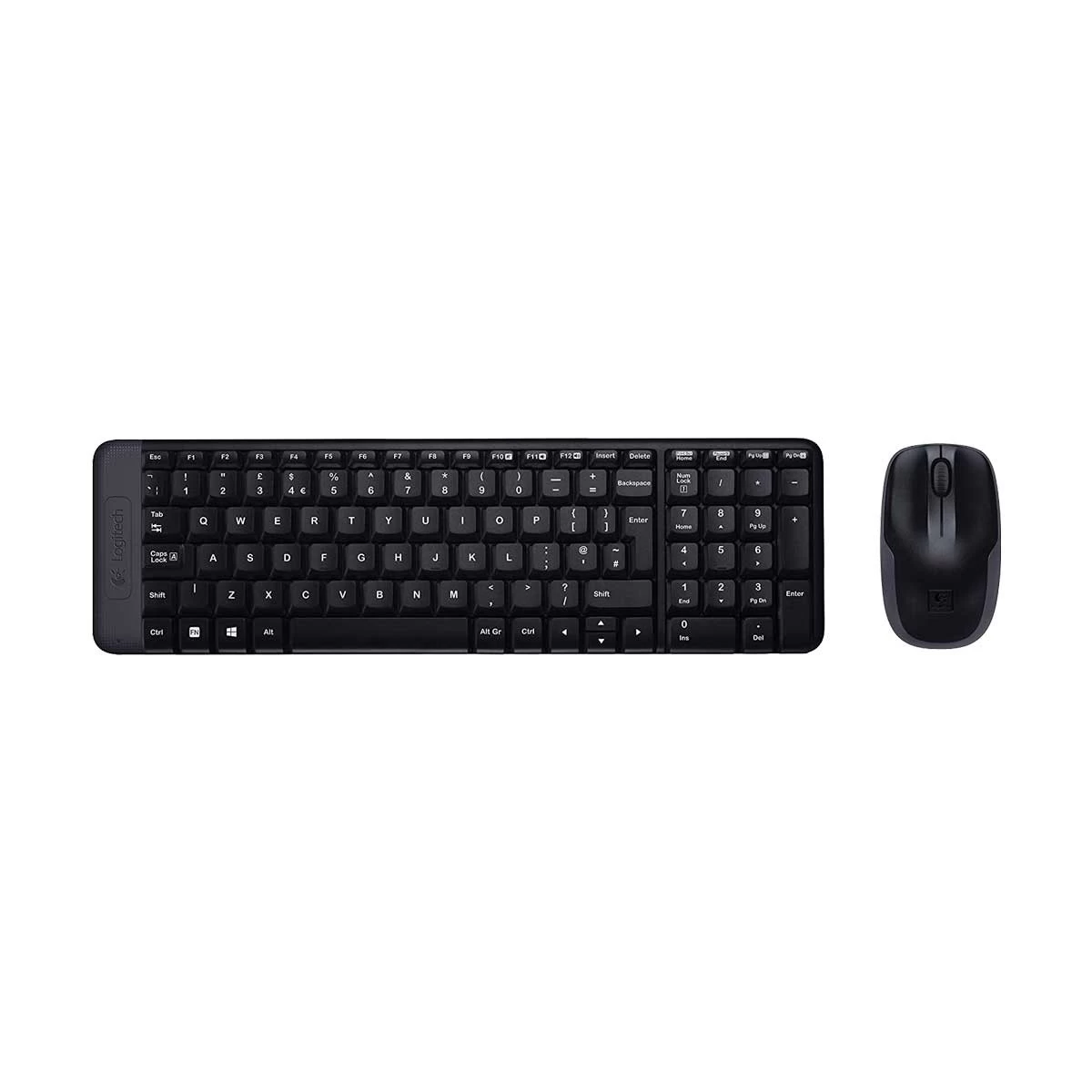Logitech MK215 Wireless Keyboard and Mouse Combo, Black