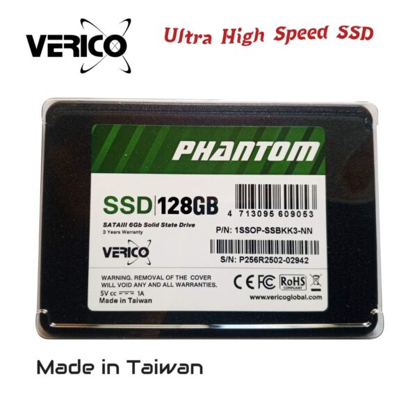 Verico Phantom 128 GB Sata SSD