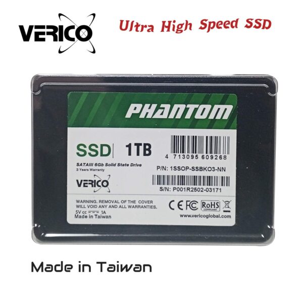 Verico Phantom 1TB Sata SSD